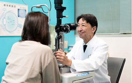 眼科の様子の画像